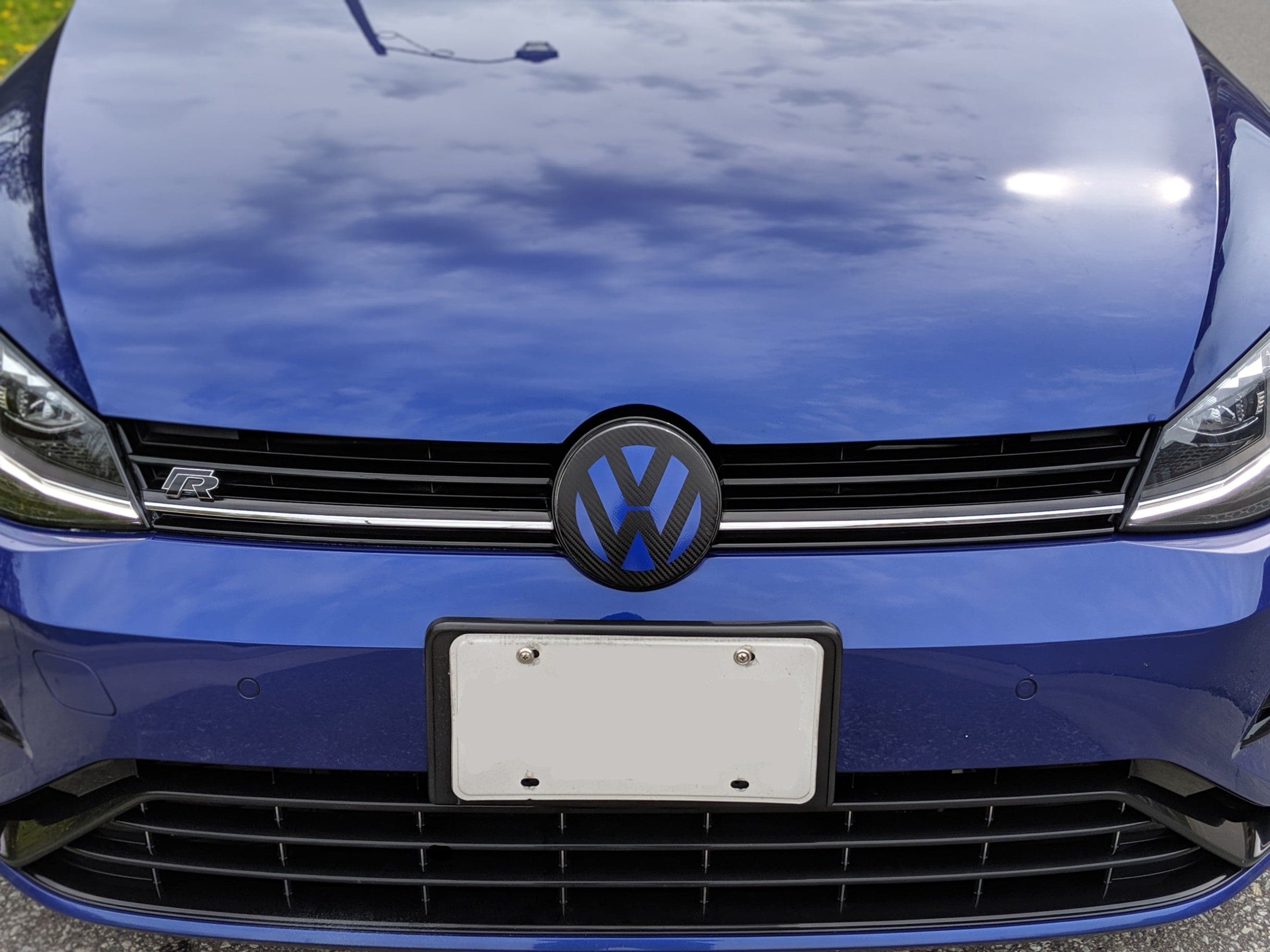 2020+ Volkswagen ID.4 - Rear VW w/ ACC Emblem Vinyl Overlay - Full