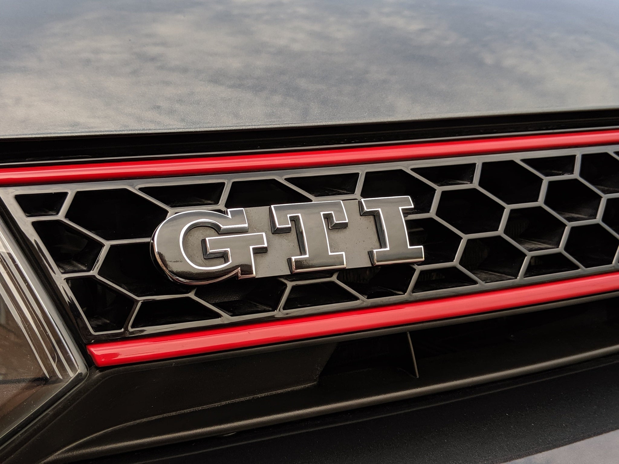 2010-2014 (6th Gen) VW Golf GTI - Front GTI Emblem VinylMod Overlays