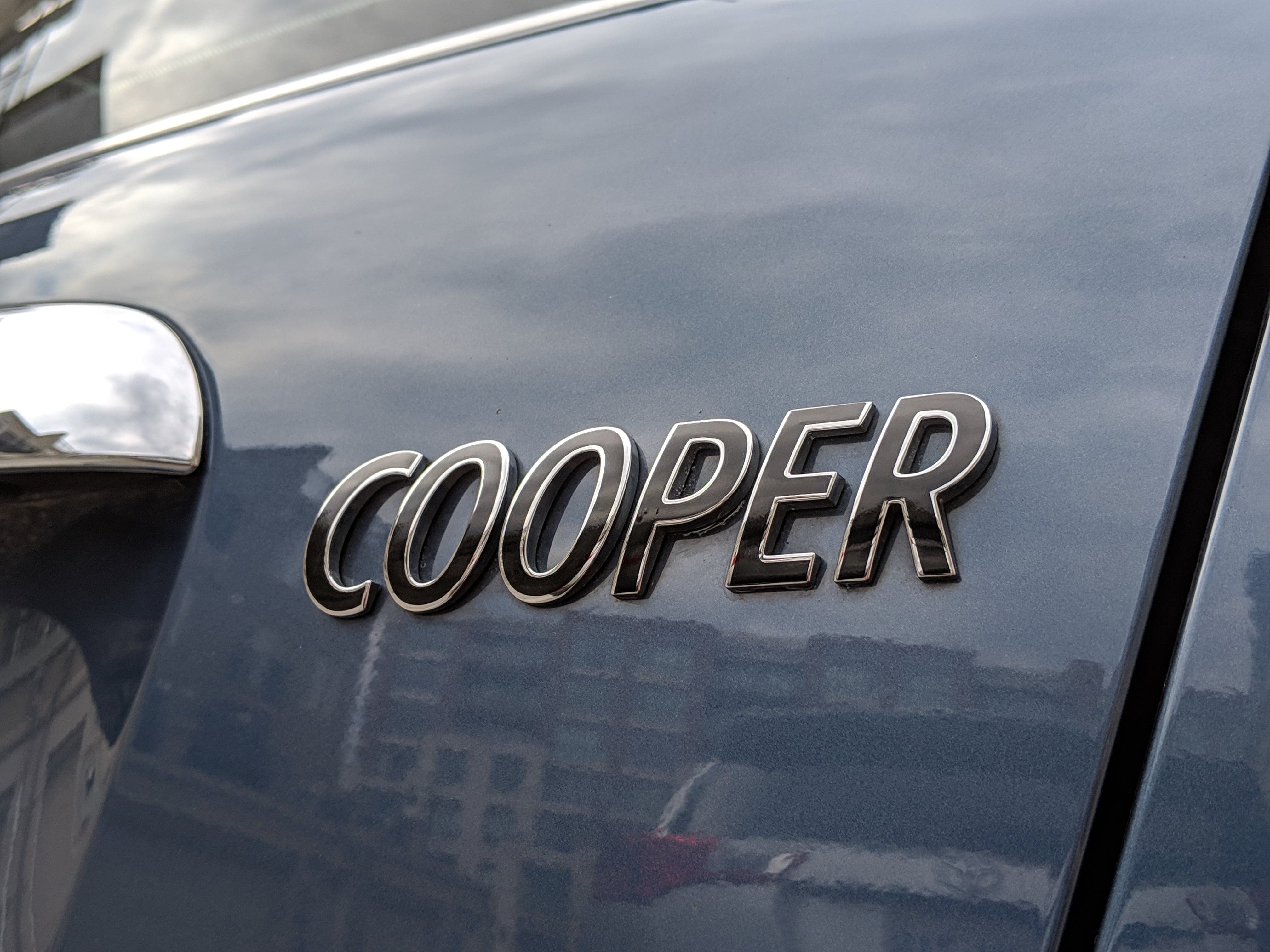 Mini Cooper - Cooper Rear Emblem Overlay - VinylMod