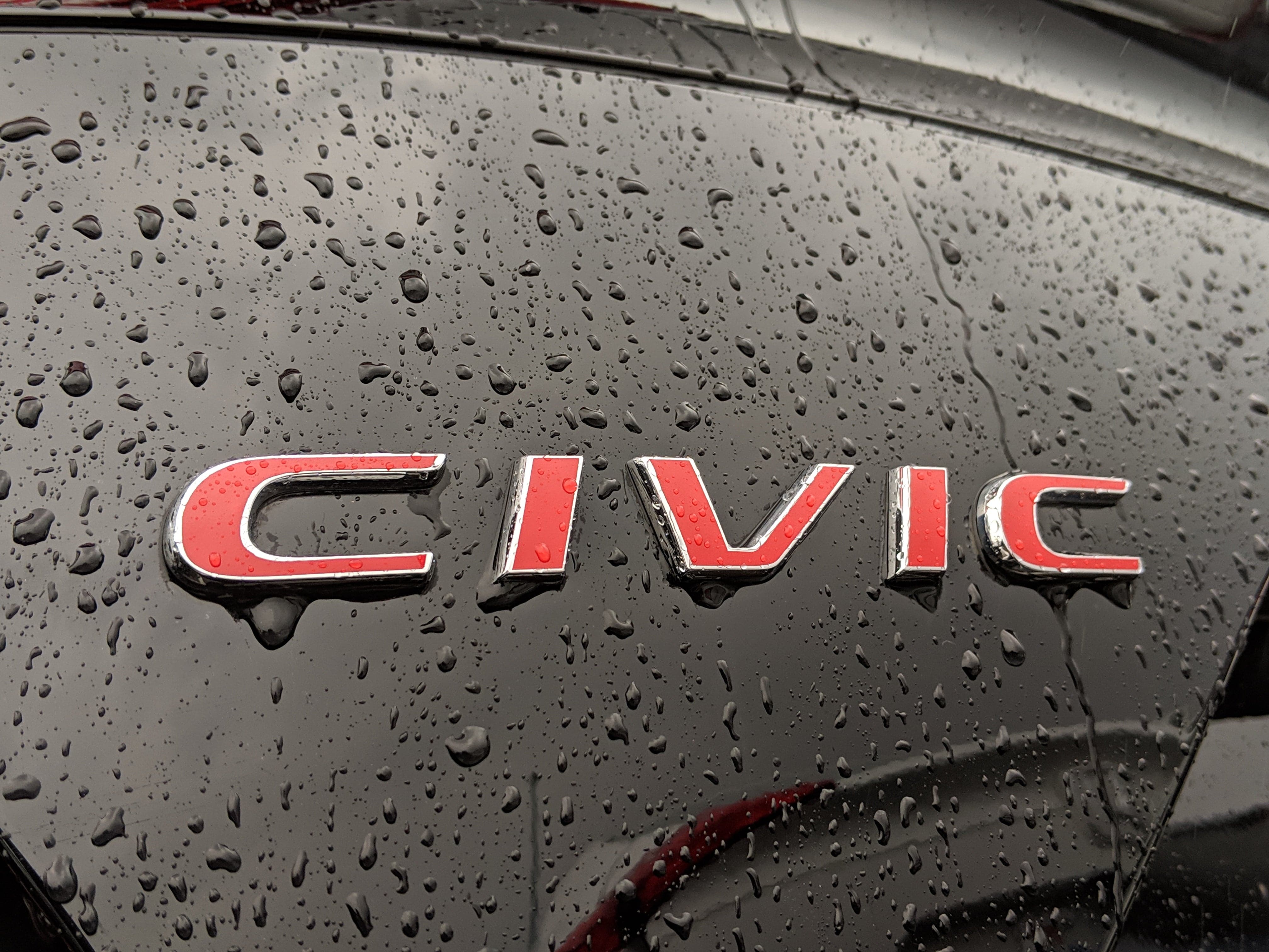 TypeR - Civic Rear Emblem VinylMod Overlays - VinylMod