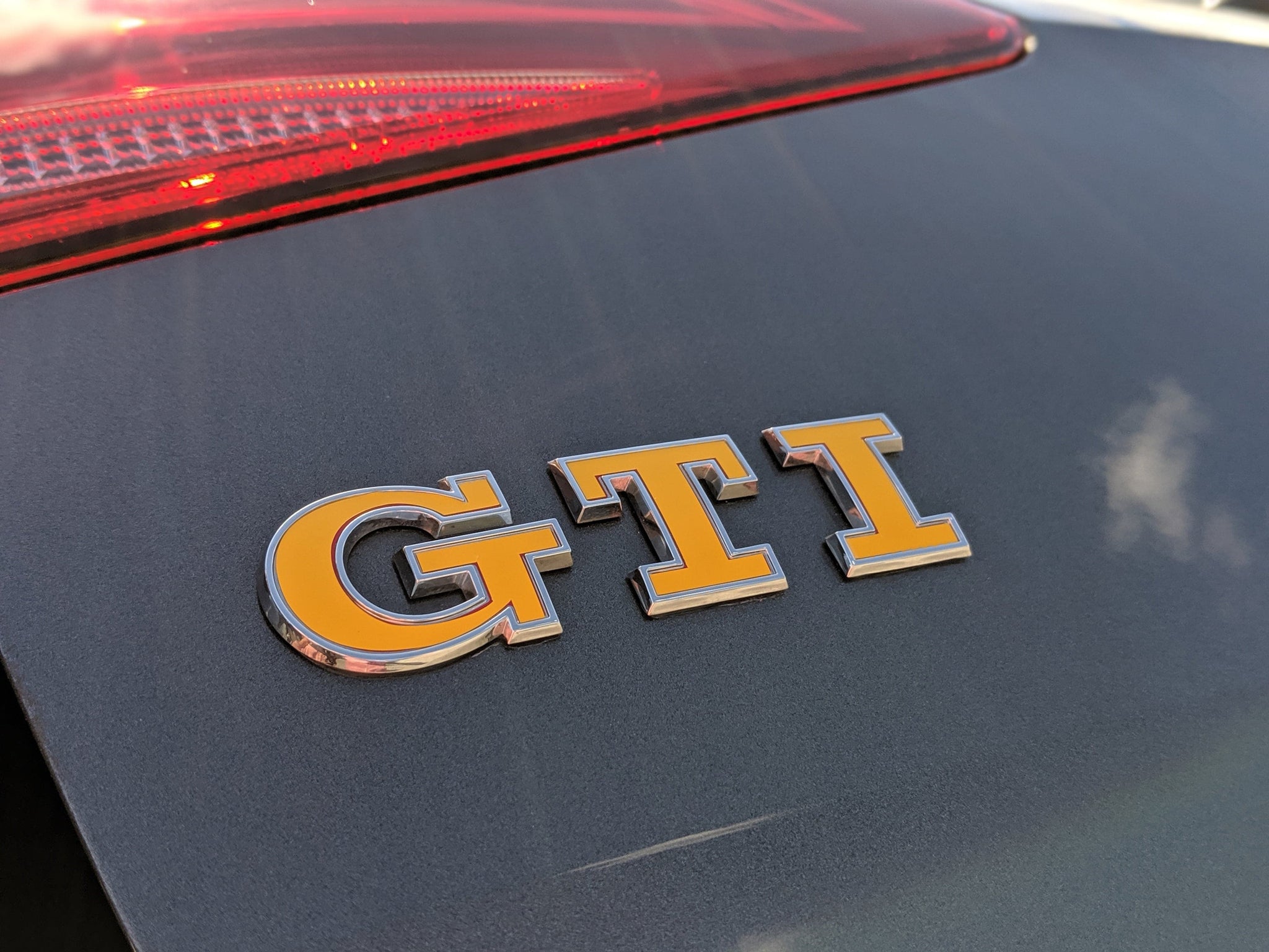 2015-2021 (MK7) Volkswagen Golf - Rear GTI Inlay (Perf Pkg) Emblem Overlay