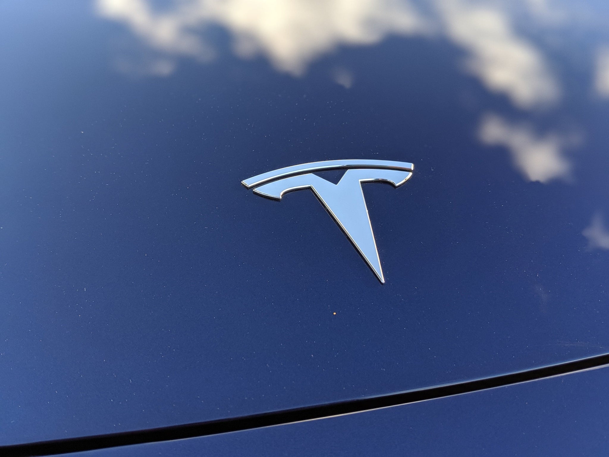 2020+ Tesla Model Y - Front Emblem Overlay