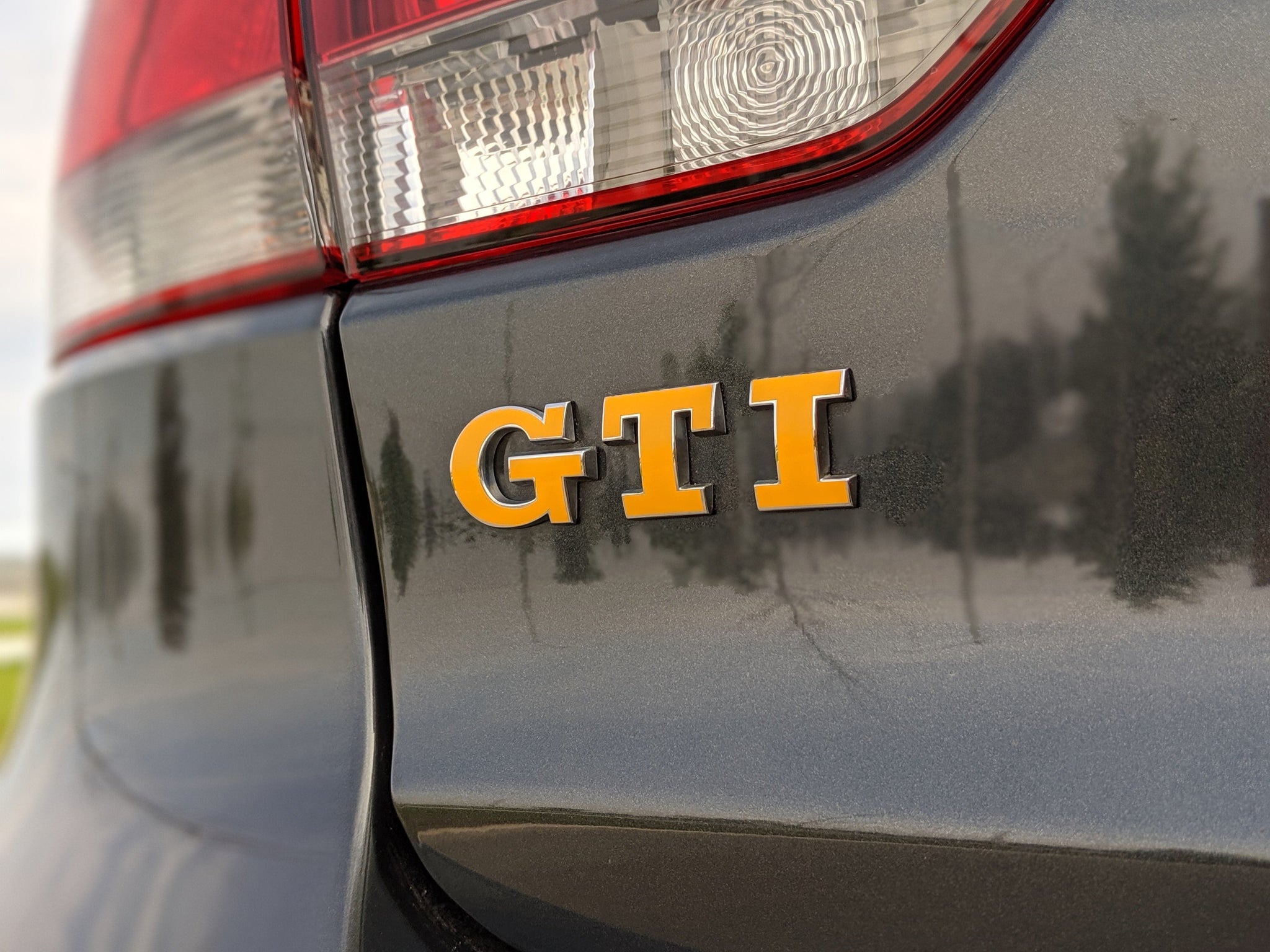 2010-2014 (6th Gen) VW Golf GTI - Rear GTI Emblem VinylMod Overlays