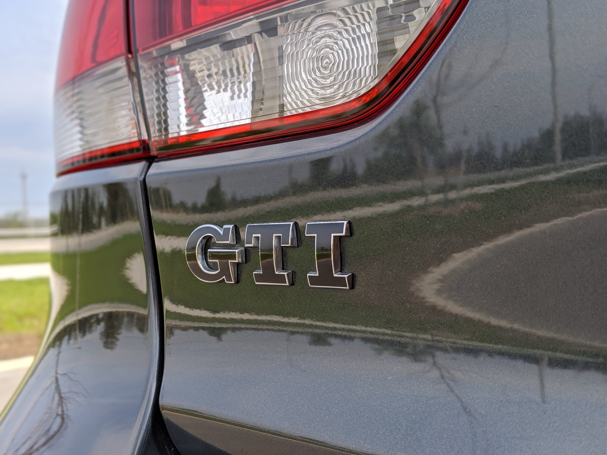2010-2014 (6th Gen) VW Golf GTI - Rear GTI Emblem VinylMod Overlays