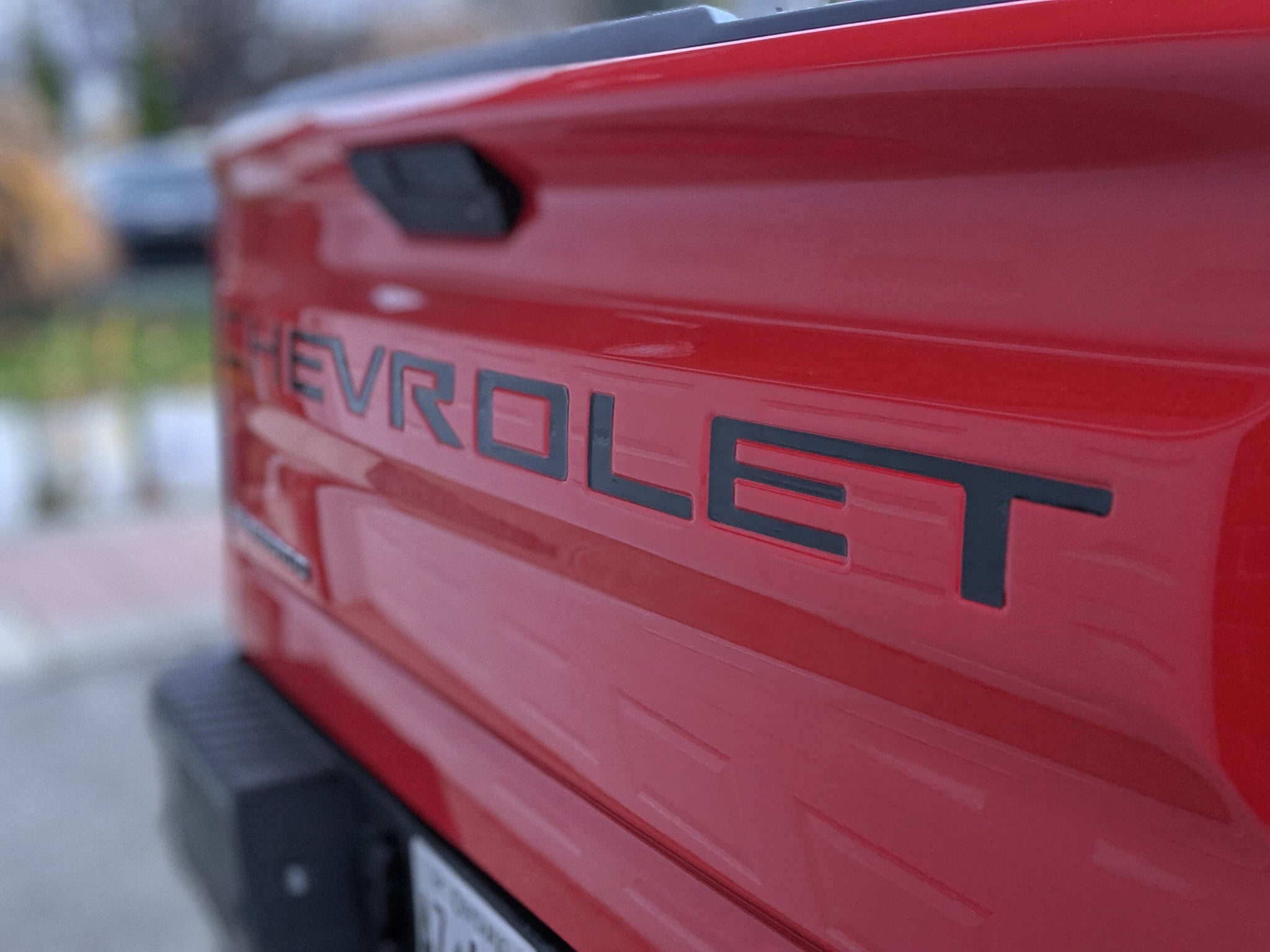 2019+ (4th Gen) Chevrolet Silverado - Rear Chevrolet Inlay