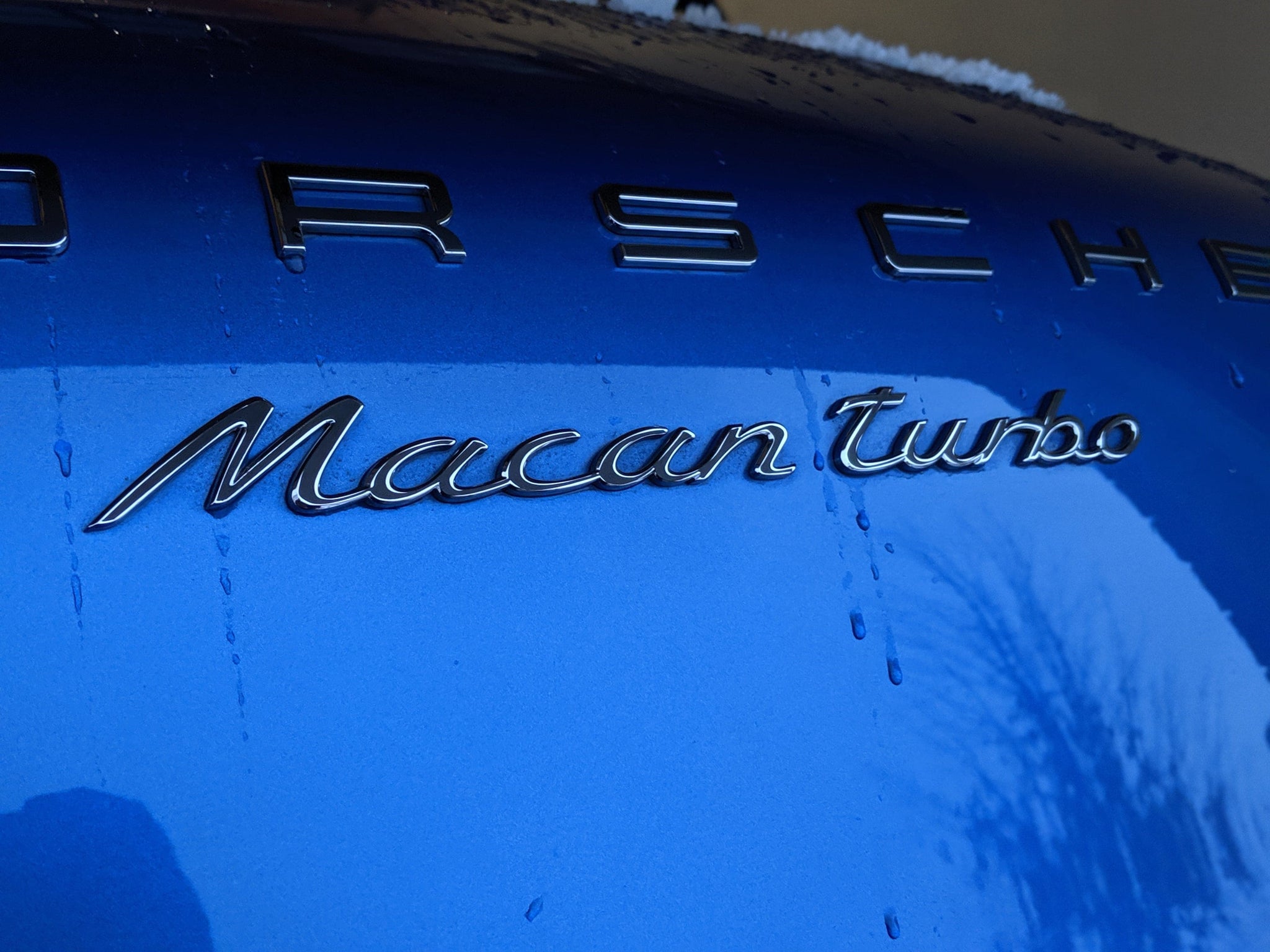 2014+ Porsche Macan - Rear Porsche, Macan, and Turbo Combo