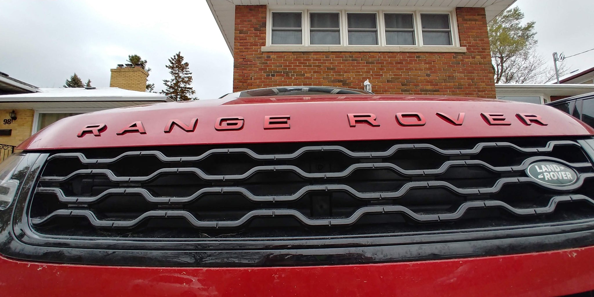 2018+ (2nd Gen) Range Rover Evoque - Front Range Rover Emblem VinylMod Overlay