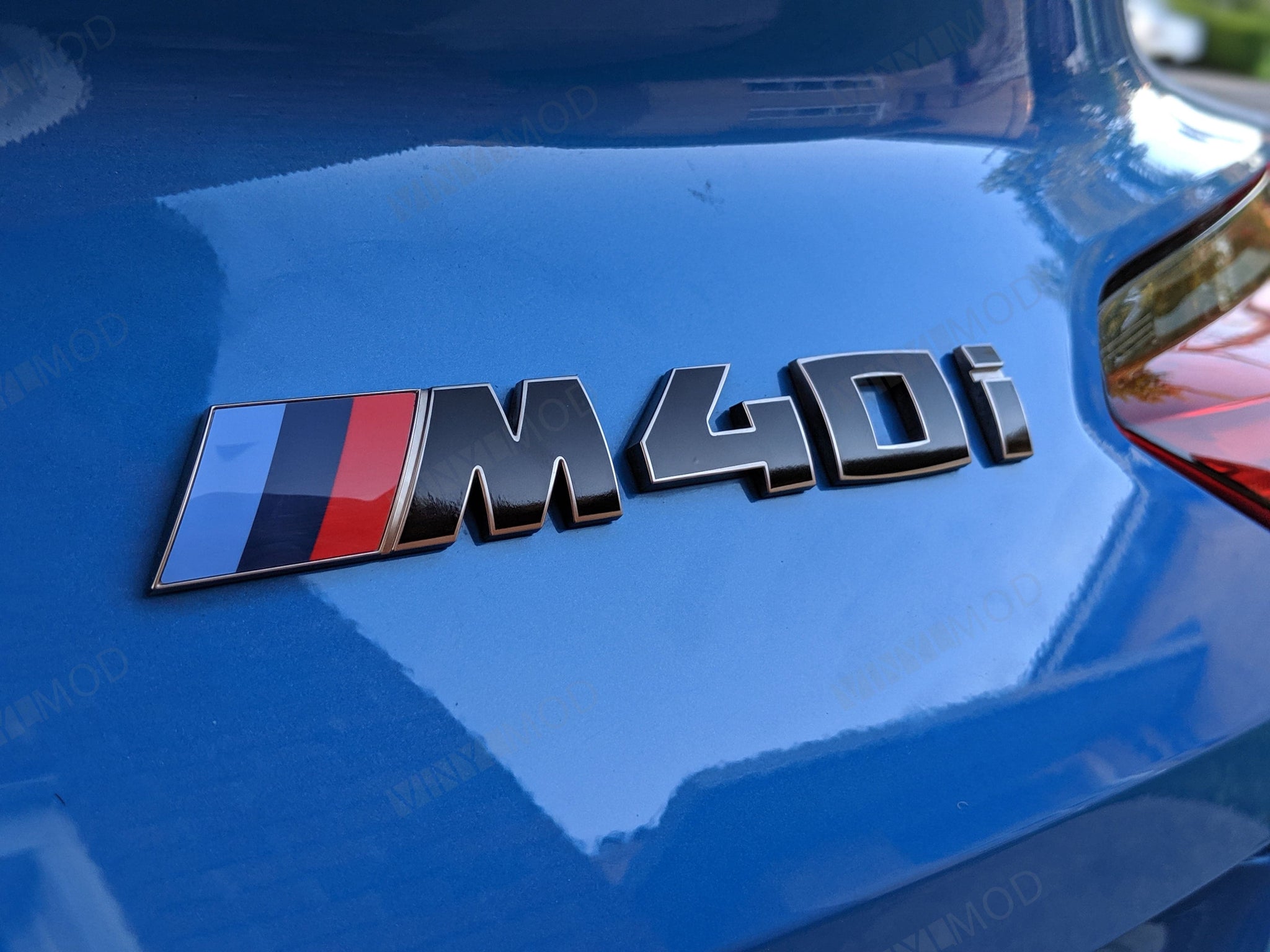 2019+ (6th Gen) BMW Z4 - Rear M40i Emblem Vinylmod Overlay