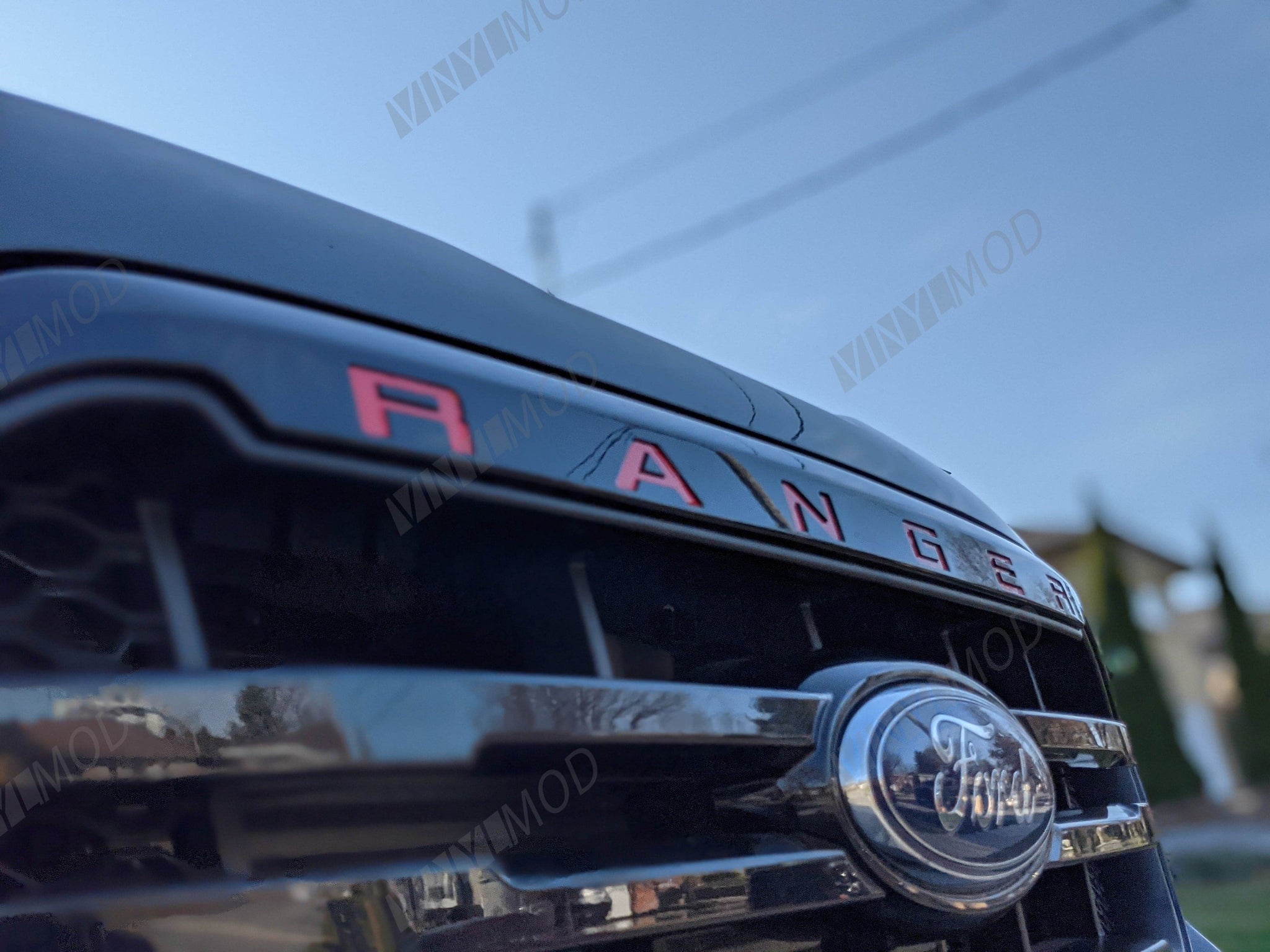2019福特Ranger-前Ranger Emblem VinylMod覆盖层