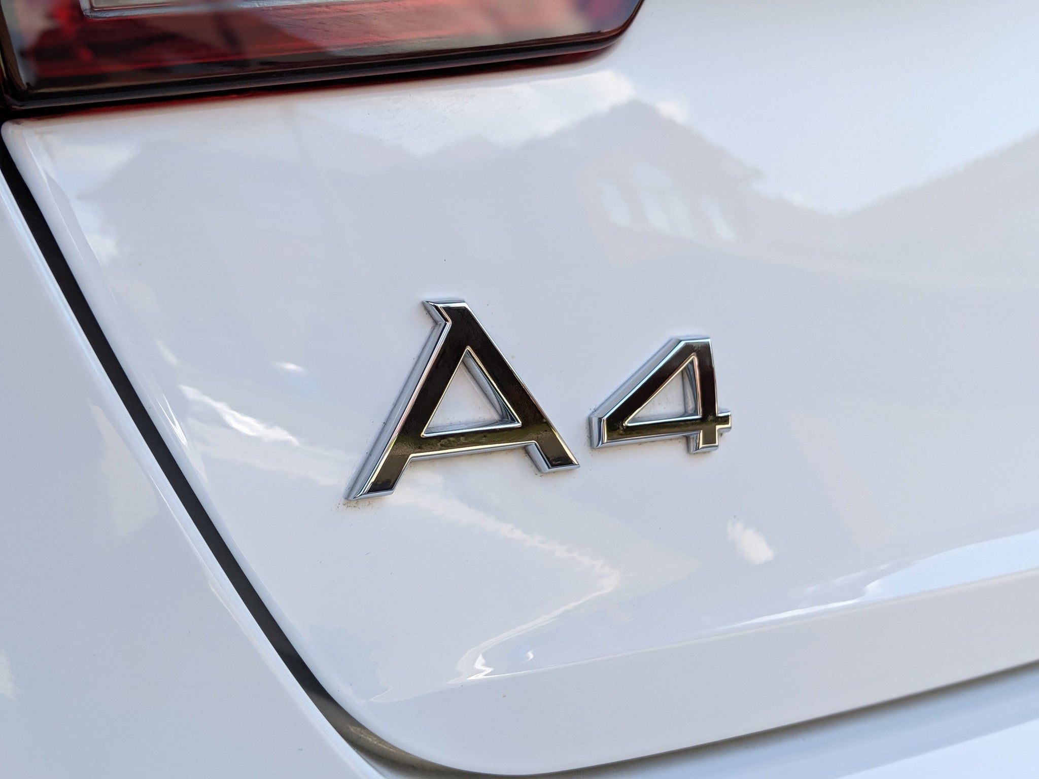 2016+ (5th Gen) Audi A4 Sedan - Rear A4 Emblem VinylMod Overlays