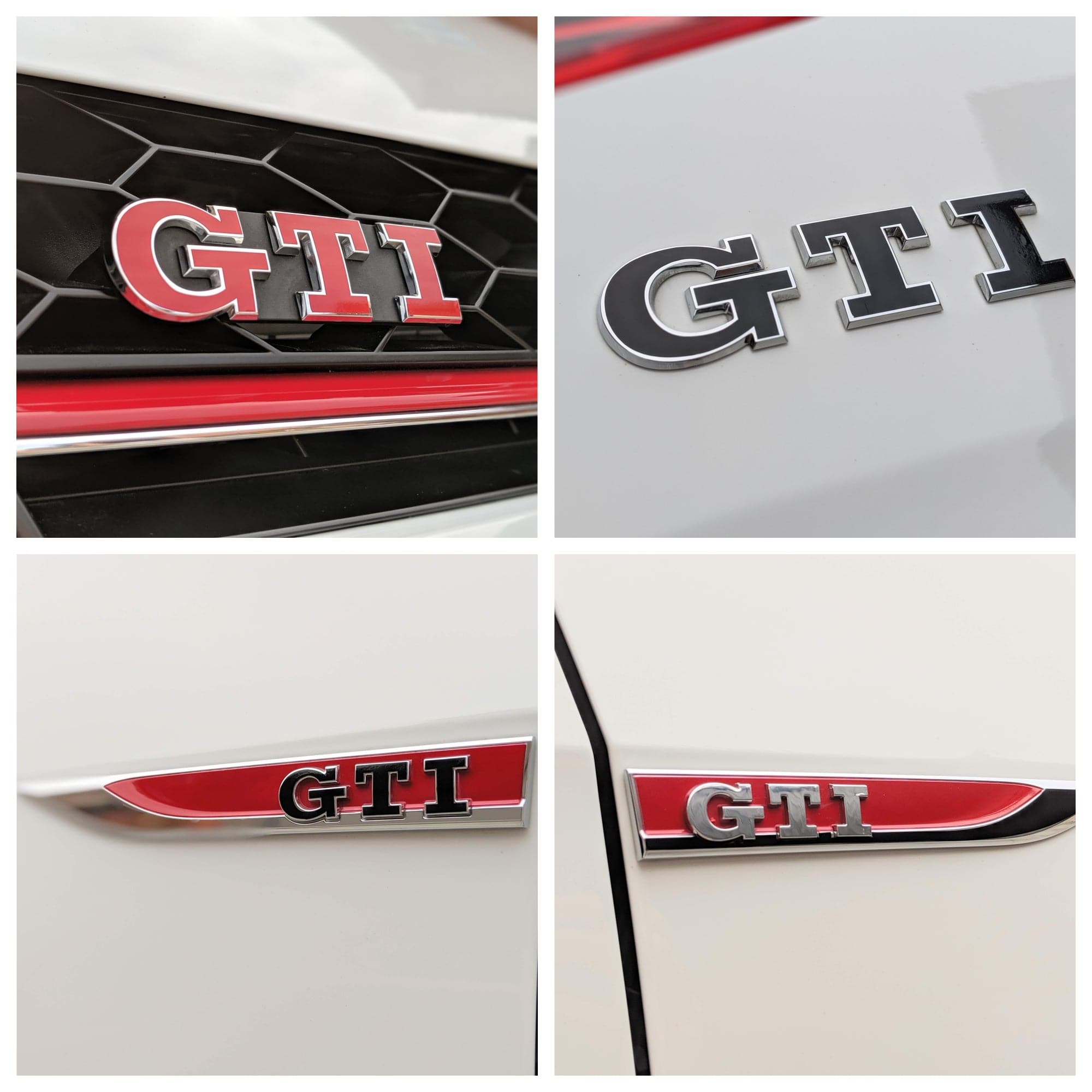 2015-2021 (7th Gen) VW Golf GTI - GTI Combo Vinyl Overlays