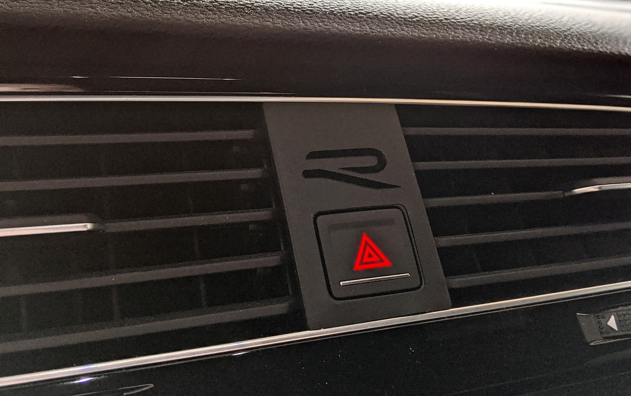 2015-2021 (7th Gen) VW Golf - Interior Hazard Button Vinyl Overlay