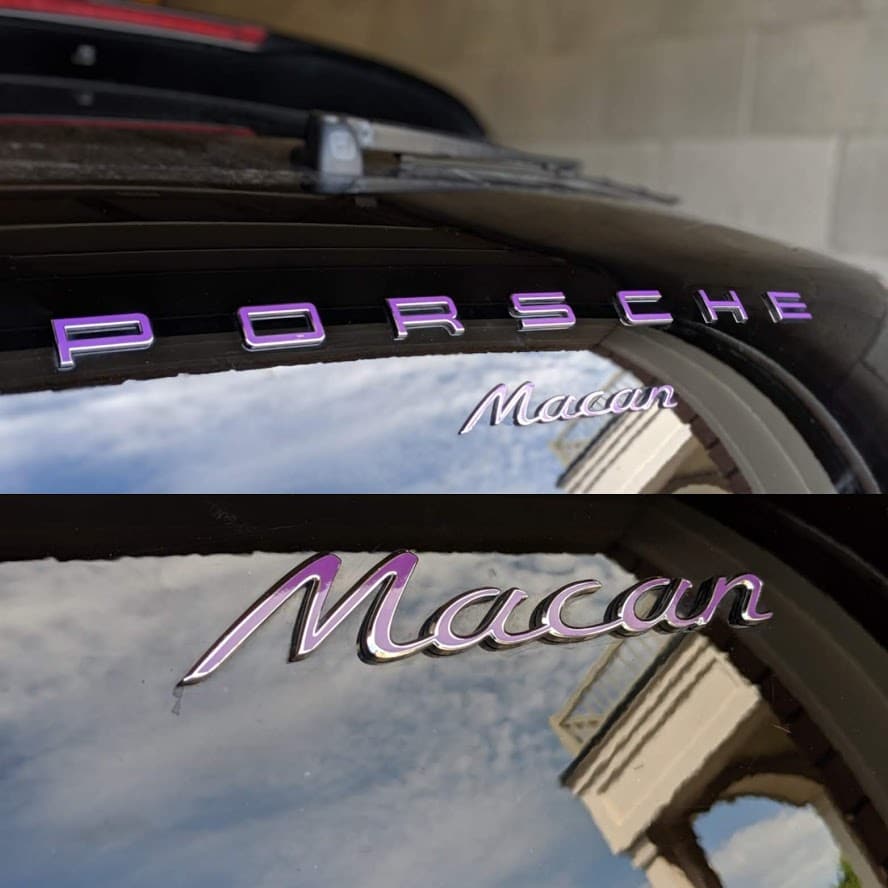 2014+ Porsche Macan - Rear Porsche and Macan Combo