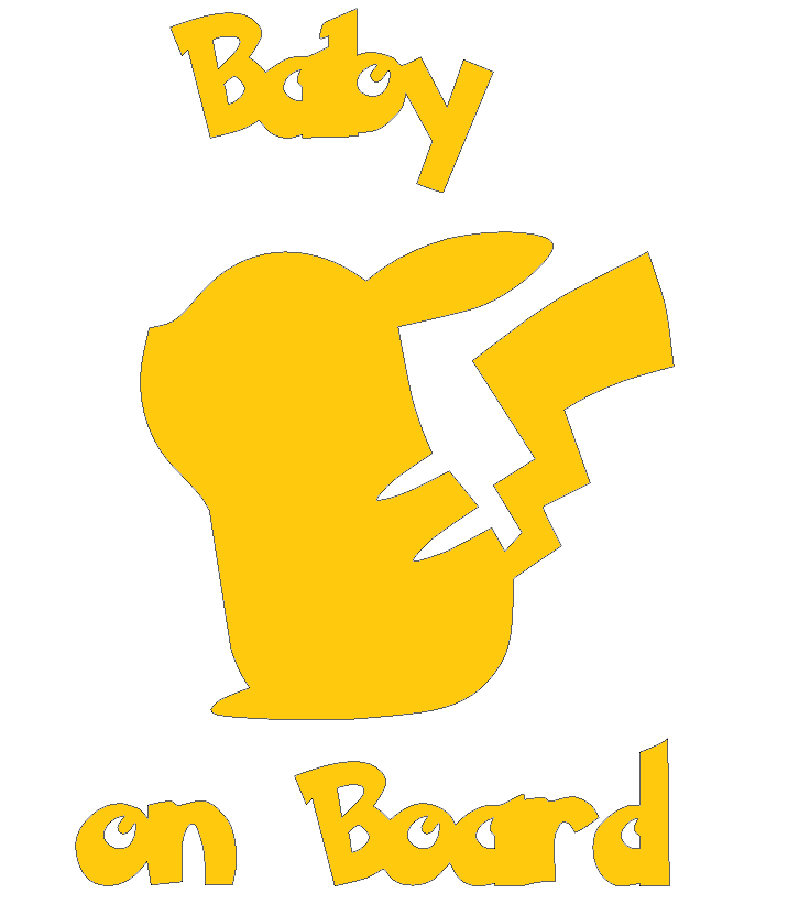 Pikachu - Baby On Board