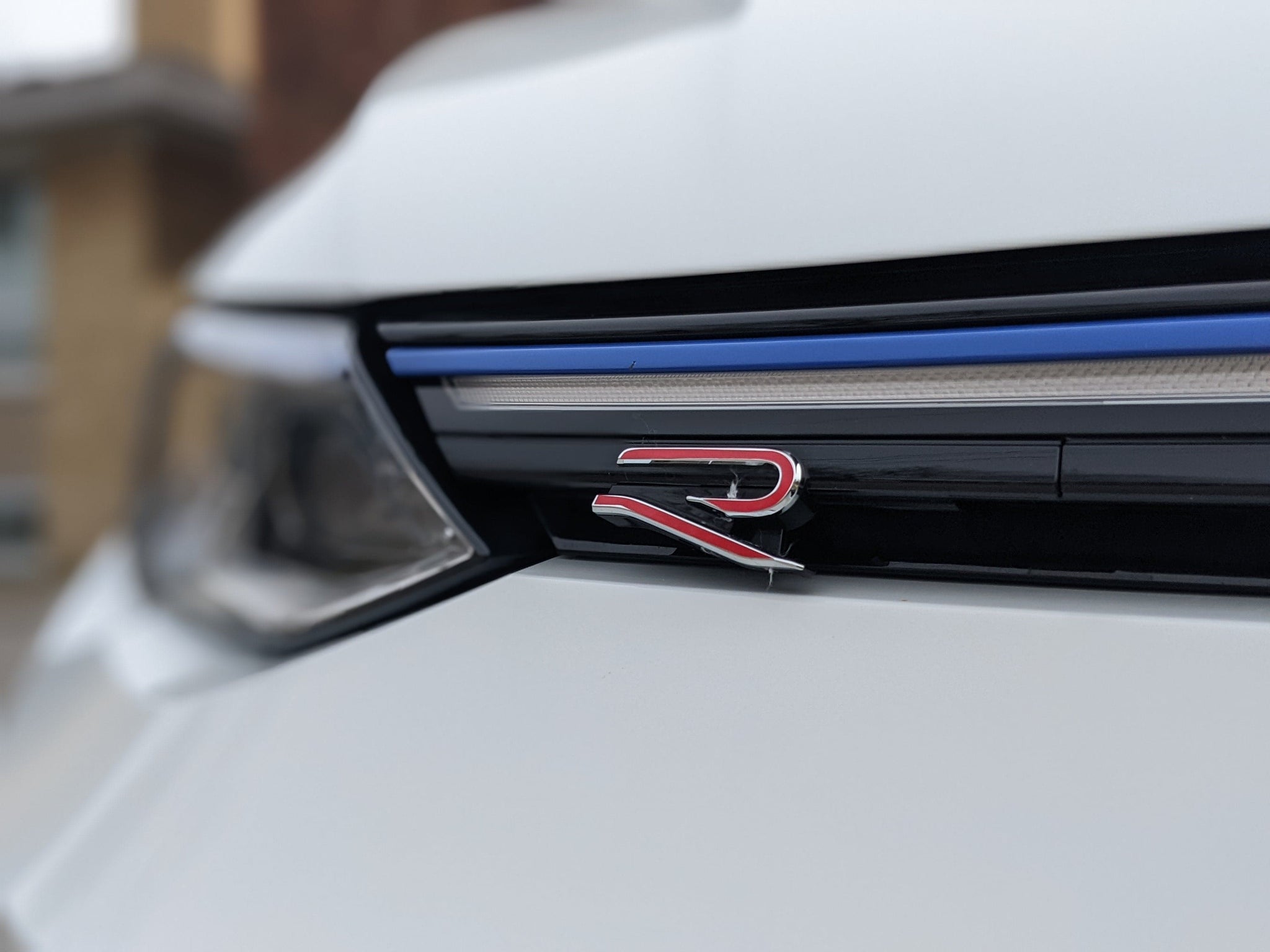 2022+ (8th Gen) VW Golf R - Front R Emblem VinylMod Overlays