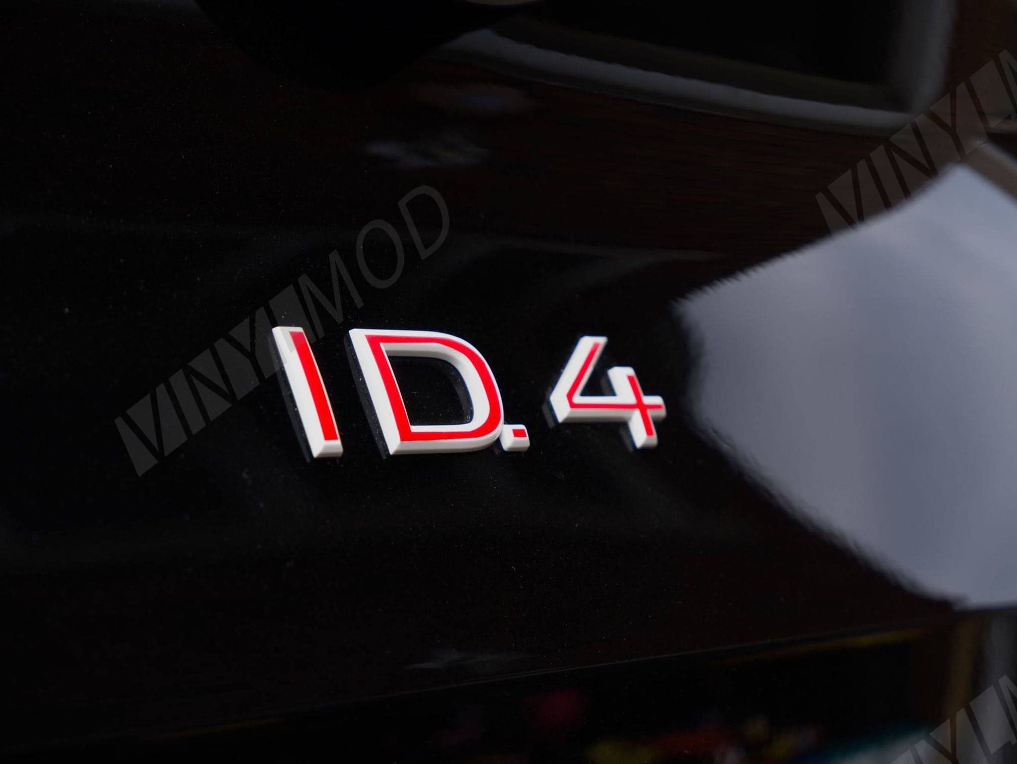 2020+ (1st Gen) Volkswagen ID.4 - Rear ID.4 Emblem VinylMod Overlays