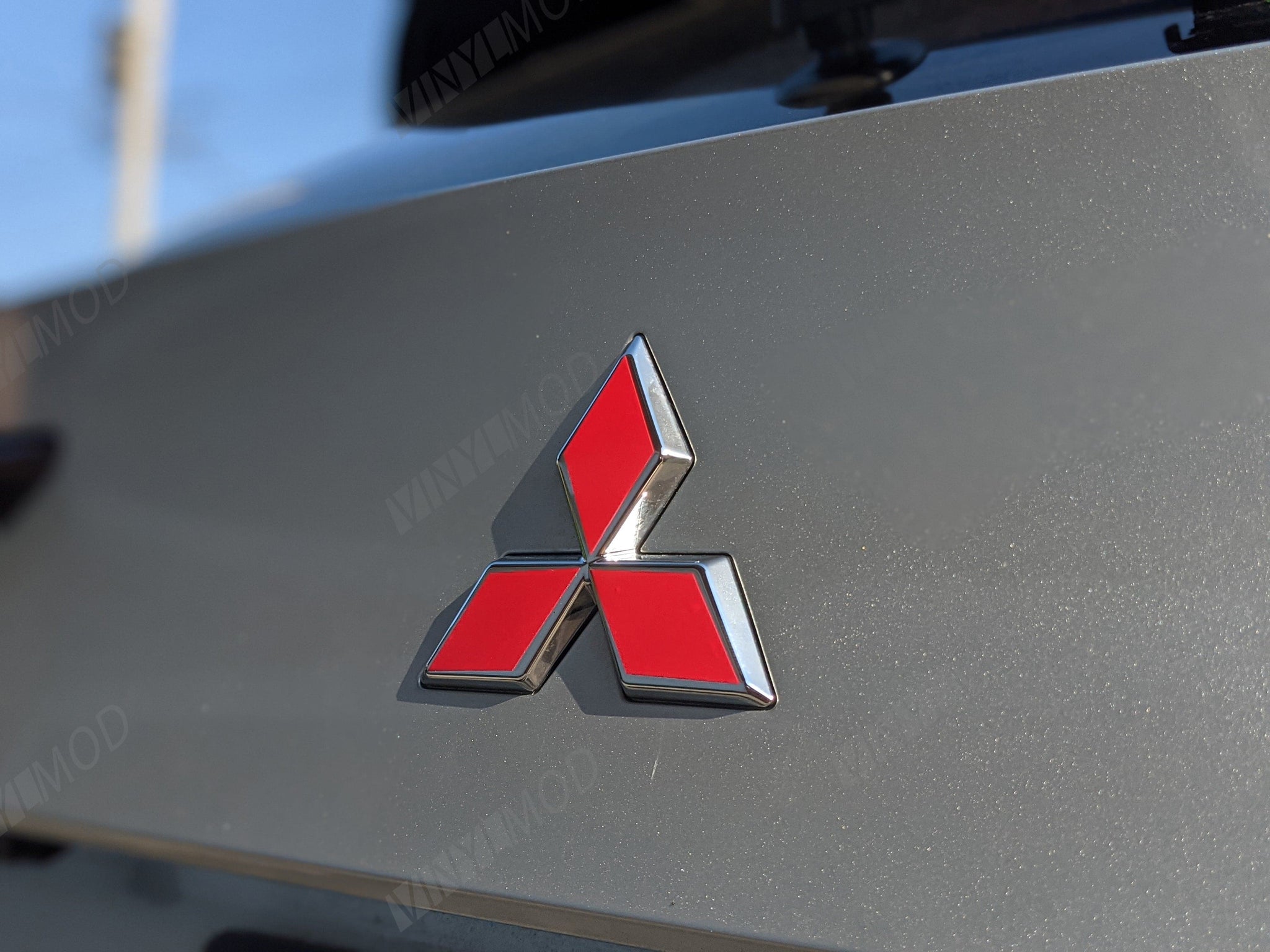 2021+ (4th Gen) Mitsubishi Outlander - Rear Mitsubishi Emblem VinylMod Overlays