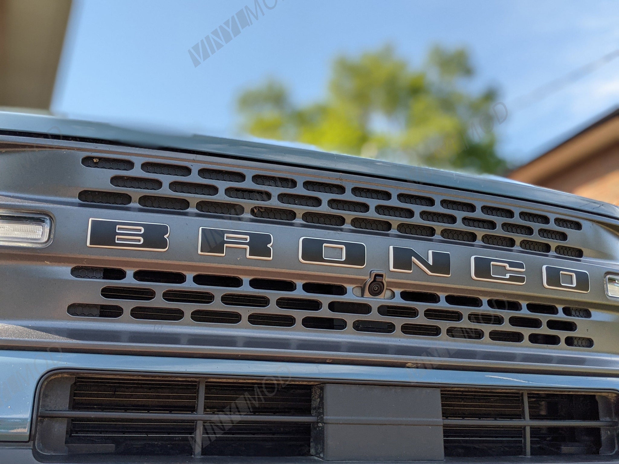 2021+ Ford Bronco Sport - Front Bronco Emblem VinylMod Overlays