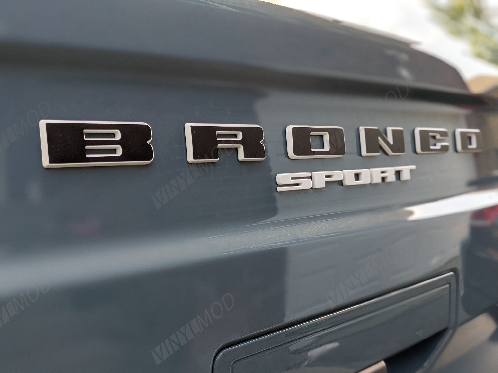 2021+ Ford Bronco Sport - Rear Bronco Emblem VinylMod Overlays