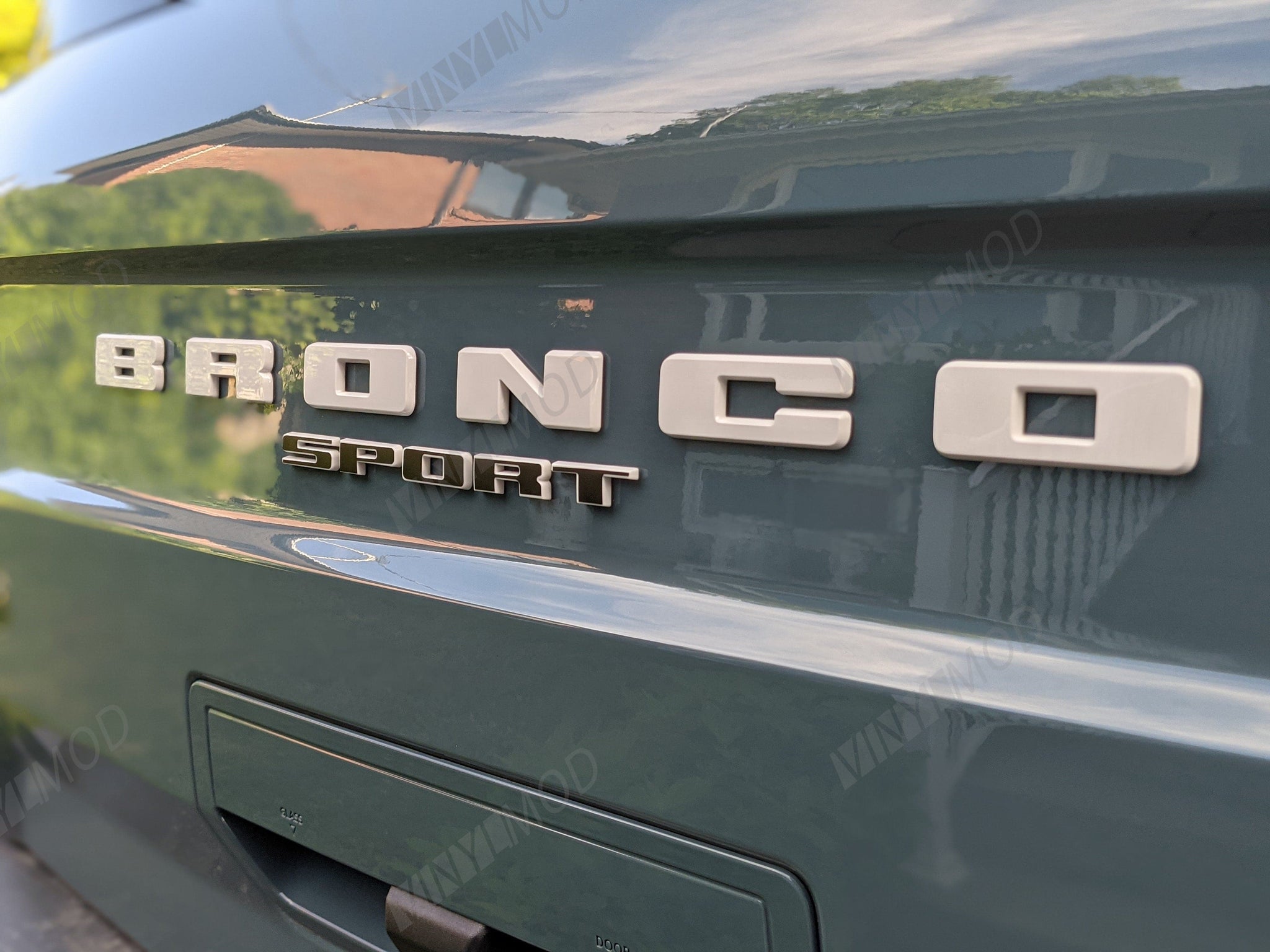 2021+ Ford Bronco Sport - Rear Sport Emblem VinylMod Overlays