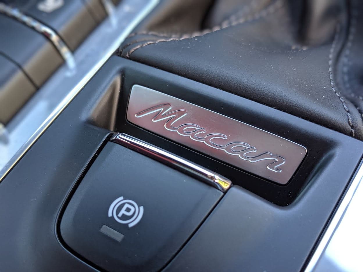 2014 Porsche Macan - Interior freno de estacionamiento Macan VinylMode embutido