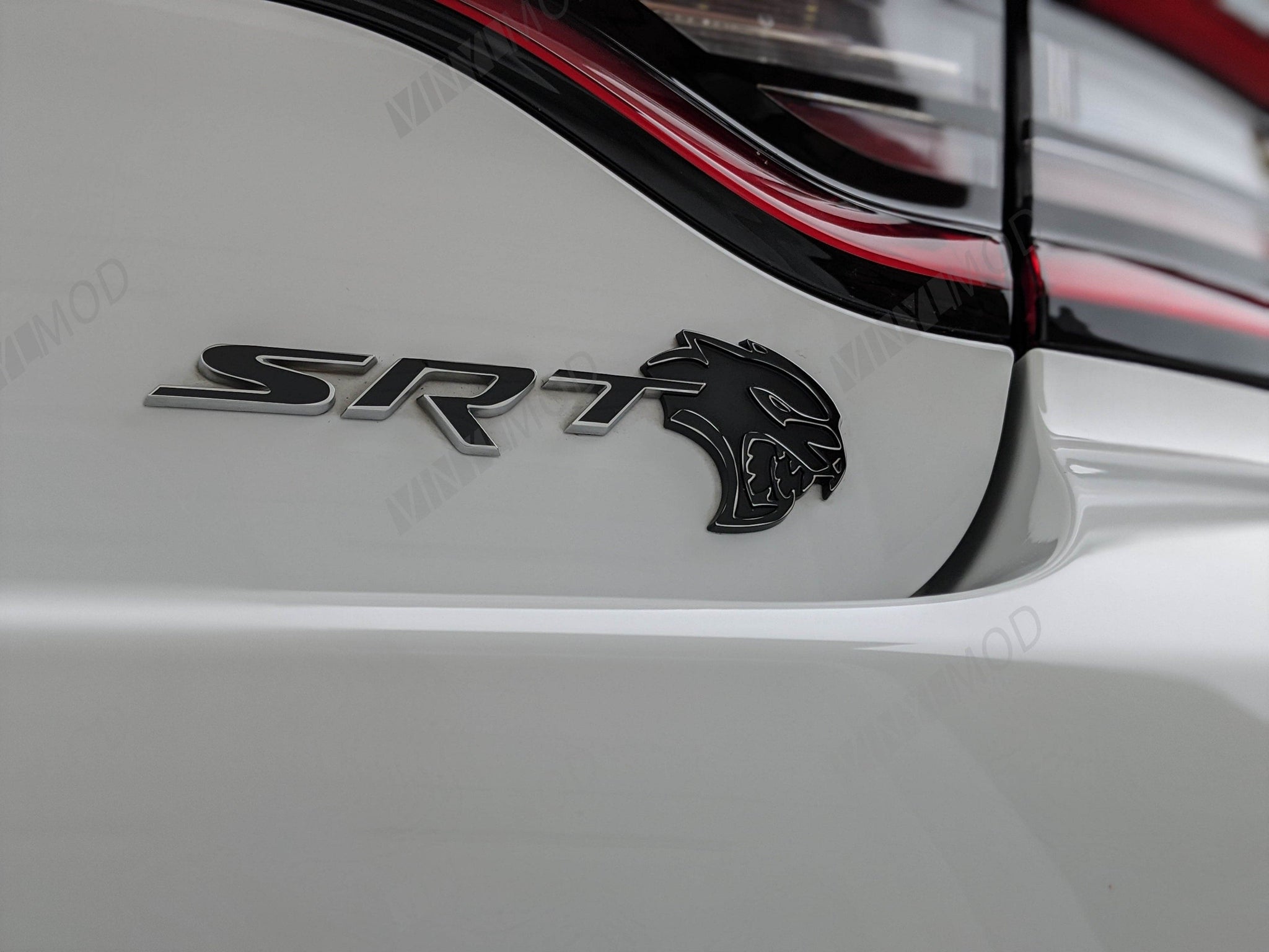 2011+ (7th Gen) Dodge Charger - Rear SRT Cat Emblem VinylMod Overlays