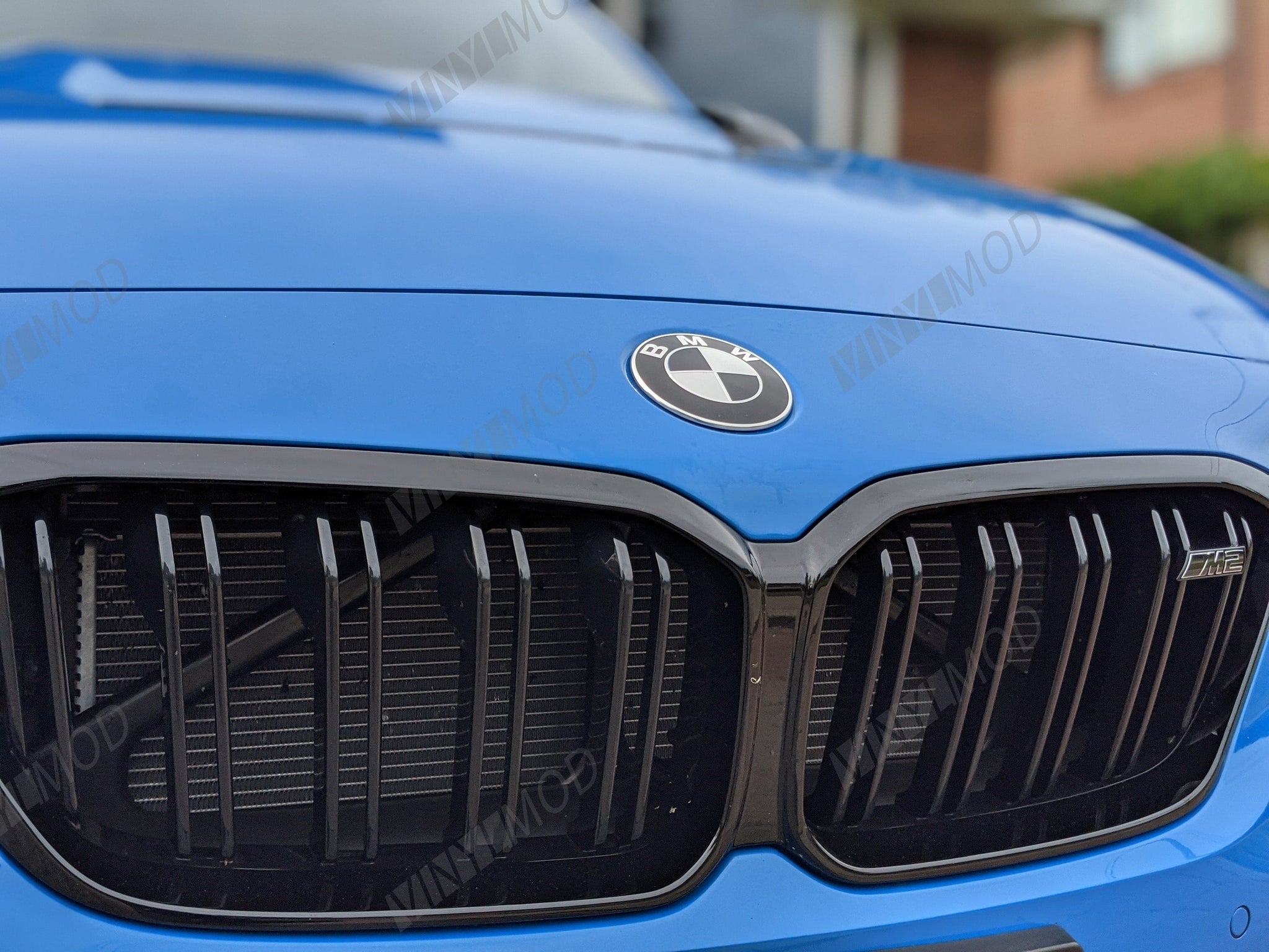 2016+ BMW M2 - Front BMW Emblem VinylMod Overlays